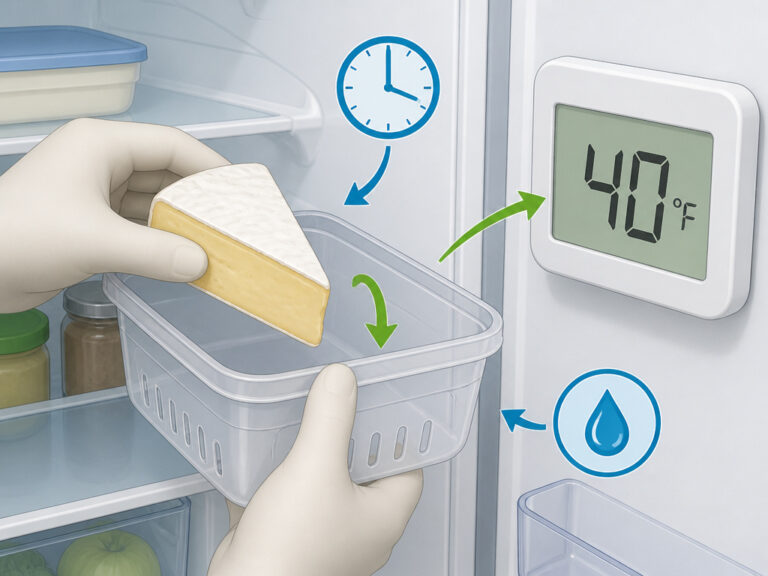 How to Store Cheese: The 40°F Rule & Avoiding Plastic Wrap