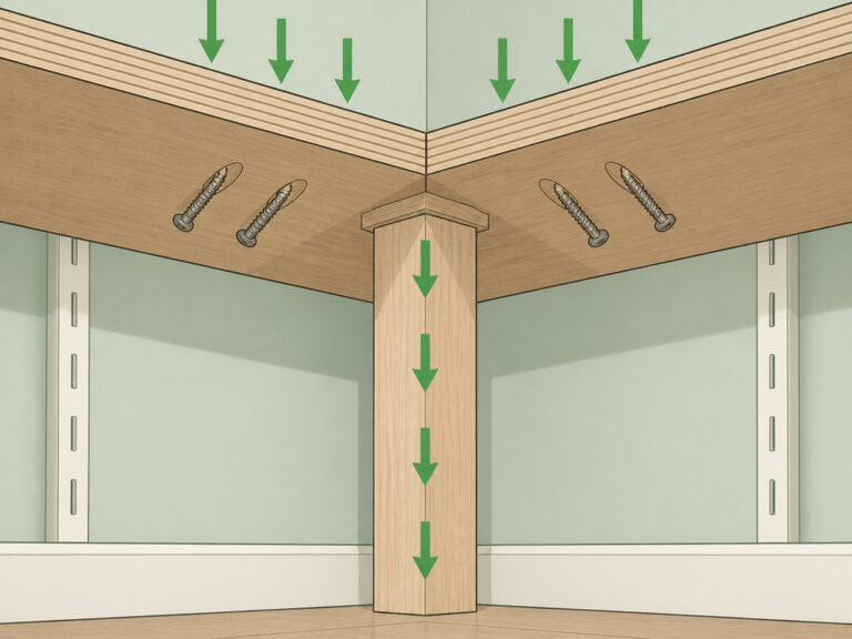 How to Make Pantry Shelves That Stay Level & Avoid Sagging