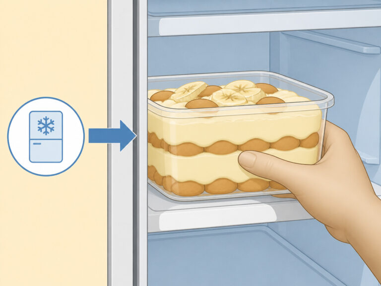 Can I Put Banana Pudding in the Freezer? The 2-Month Rule