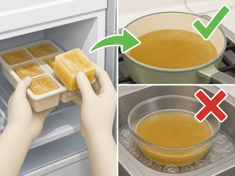 How to Store Homemade Chicken Stock for Safety & Freshness