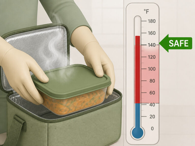 How to Keep Your Food Warm Until Lunch Without a Thermos