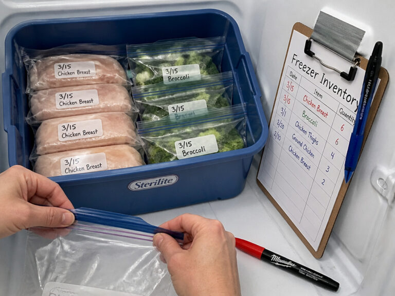 How to Organize a Chest Freezer With a Layered System (58 chars)