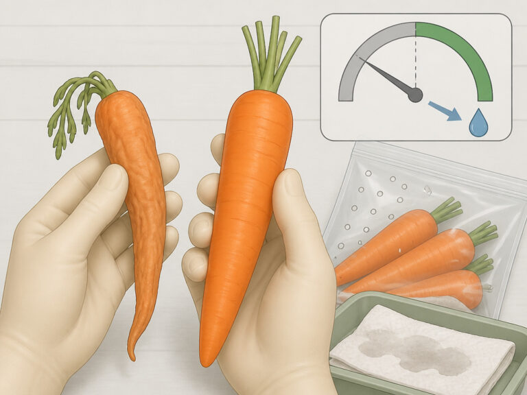 How to Store Carrots Long Term with the Critical Humidity Rule