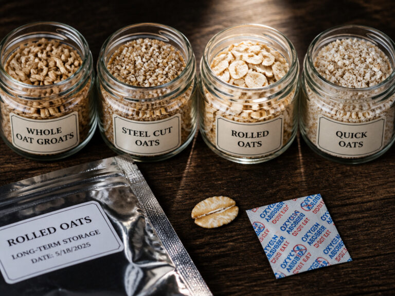 Long Term Oatmeal Storage: Best Methods and Key Principles