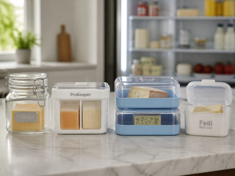 8 Best Cheese Containers for Fridge 2026