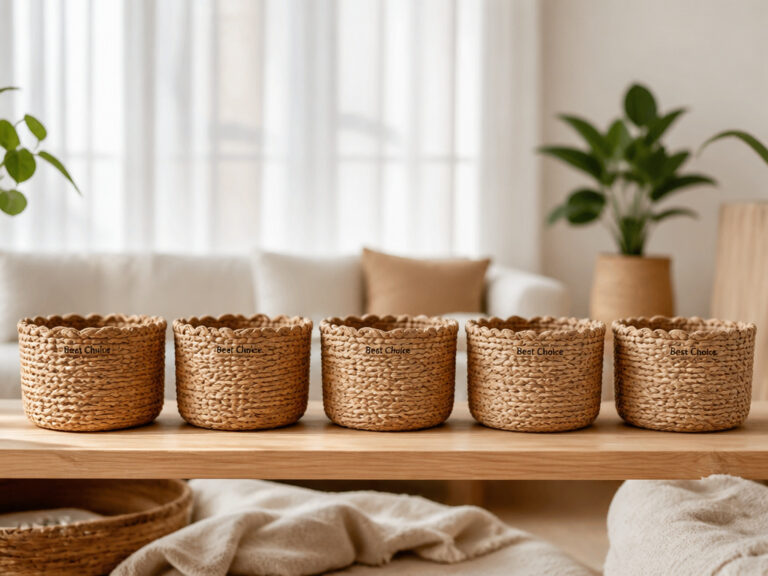 Best Choice 10.5in Cube Baskets Set of 5 – Budget-Friendly
