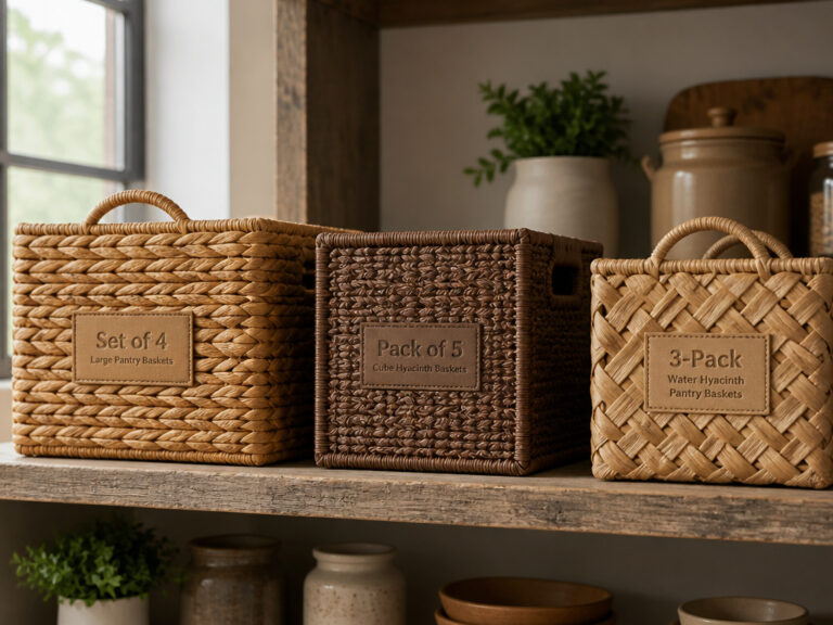 6 Best Woven Water Hyacinth Pantry Baskets 2026
